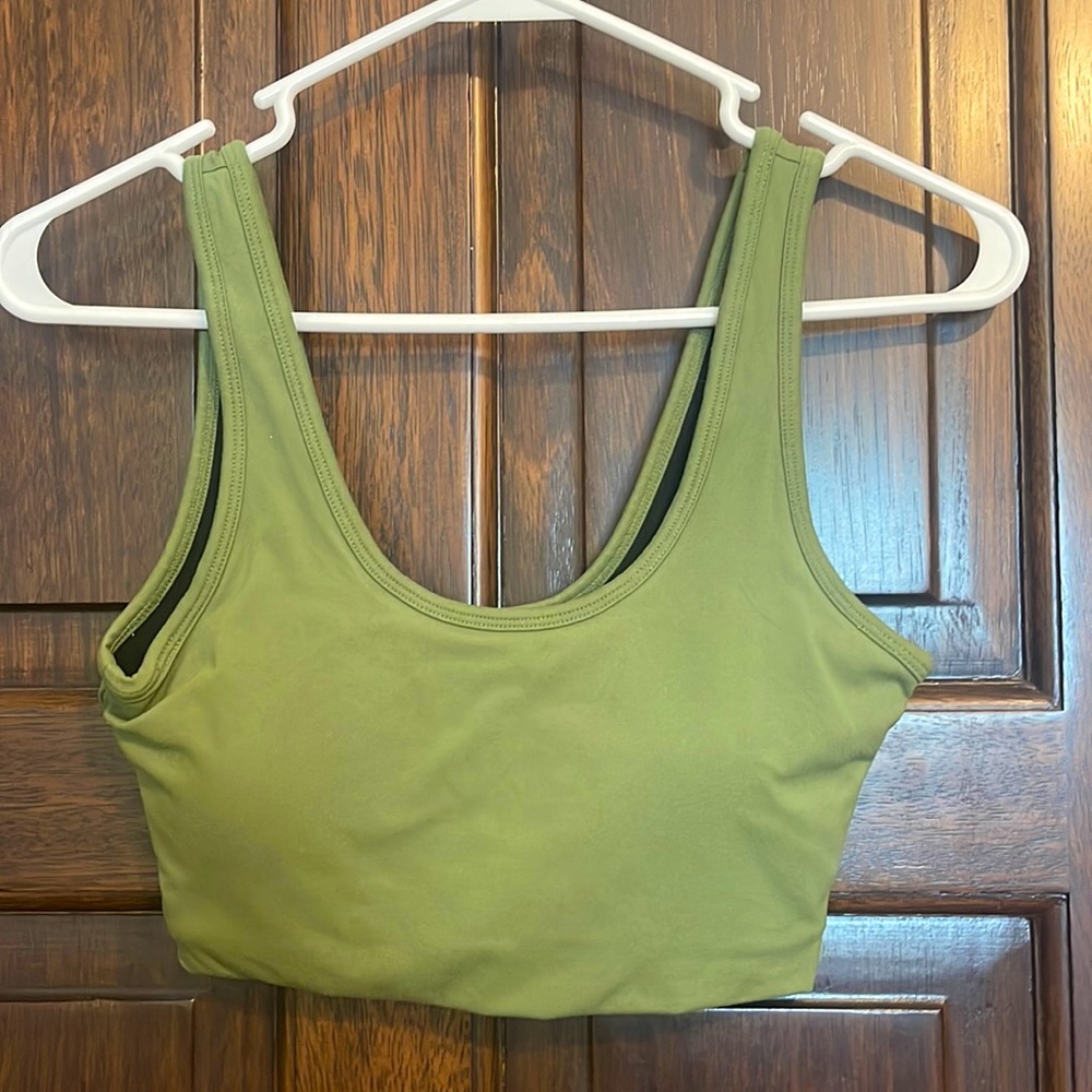 Balance Athletica crop - olive green - size S